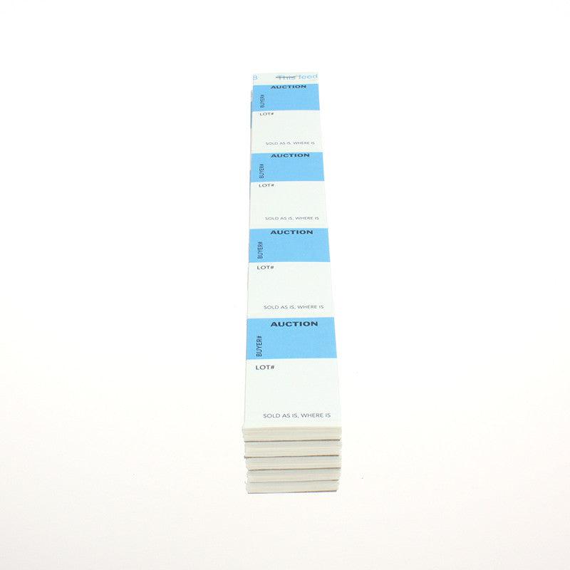 NEW Blue Top 1-1/2 x 2-1/2 Strip Labels (1000/pack)