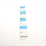 NEW Blue Top 1-1/2 x 2-1/2 Strip Labels (1000/pack)