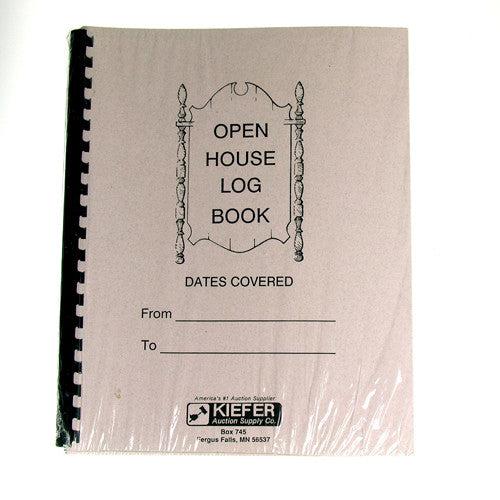 Open House Log Book