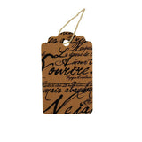 Paris Script Tags (Box of 100) 2 Sizes