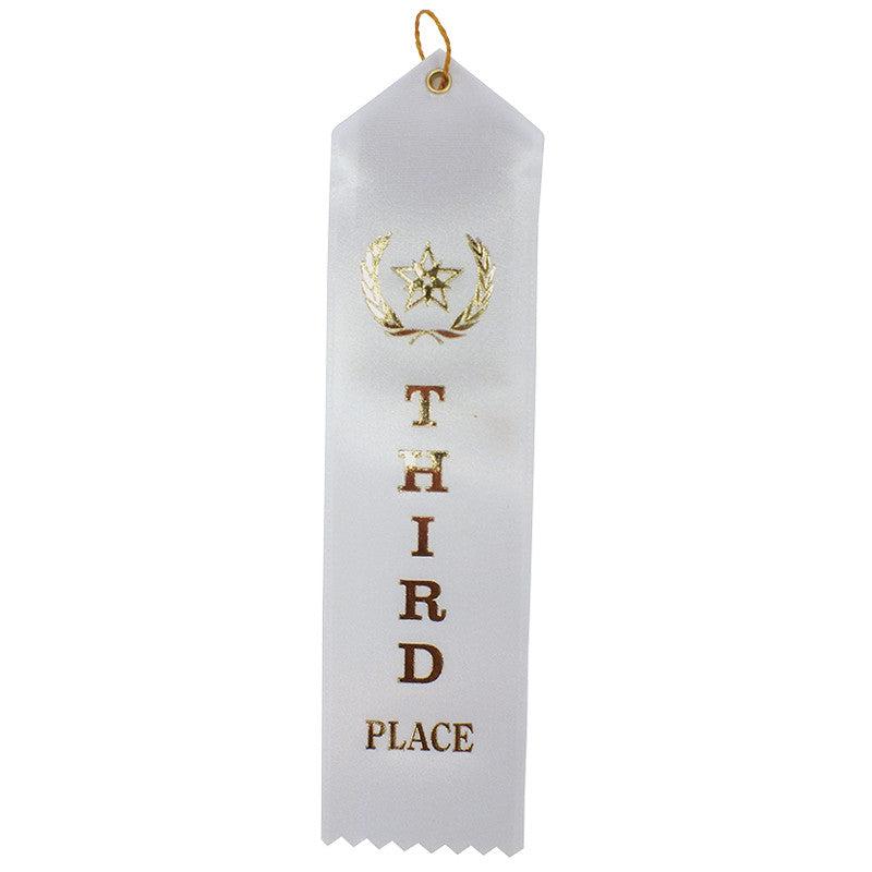 Place Ribbons 1st-10th Place (Pack of 25) Point top with string