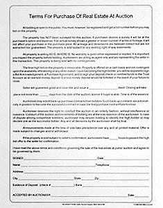 Real Estate Terms Of Purchase, 2-Part (100/pack)