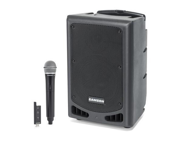 SAMSON Expedition XP208w - Rechargeable Portable PA with Handheld Wireless System and Bluetooth®