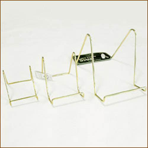 Smooth Brass Easel - 4"