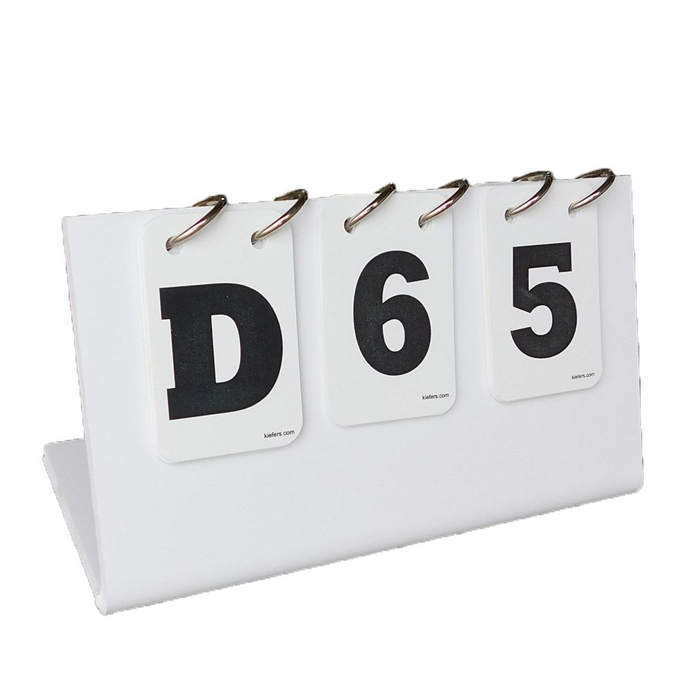Stock Flipper Deck (3 or 4 Numbers) - 3 Sizes