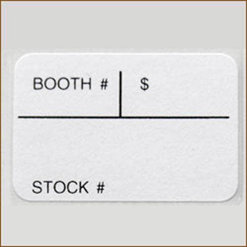 Stock Printed Labels (300 per pack)