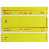 Style 3 Lotting Label - Super Stick (1000/roll)