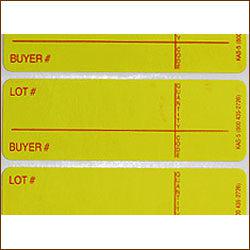 Style 5 Lotting Label - Super Stick (1000/roll)