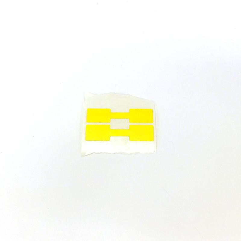 Tyvek Barbell Labels (Roll of 1000) 4 Colors