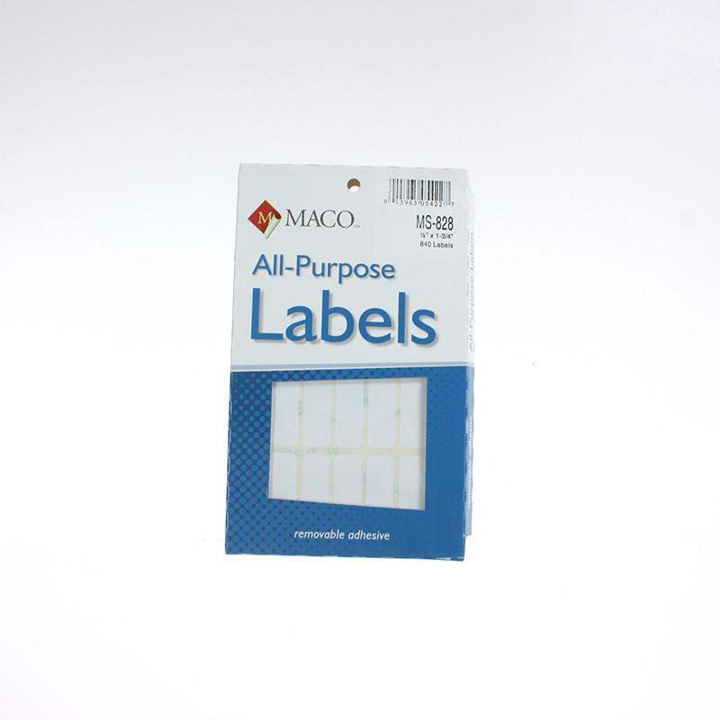 White Box Labels (14 Sizes)