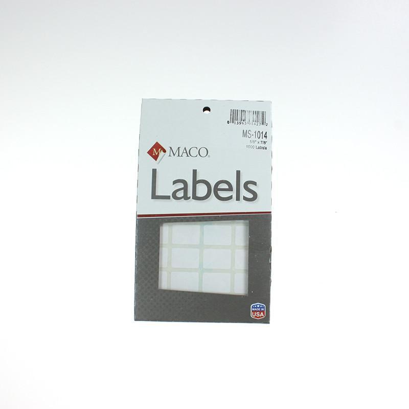 White Box Labels (14 Sizes)