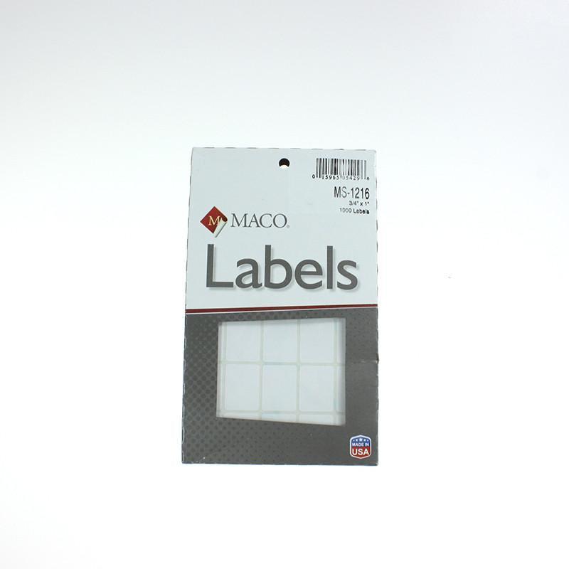 White Box Labels (14 Sizes)