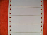 White Continuous Labels, 15/16" x 3-1/2" (Box of 5000)
